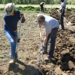 Monteillet Farm Gardens - Digging