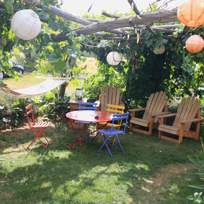 Shaded Chairs And Hammock Beckon - Photo by Cameron Riley (Pastry Ninja Photography)