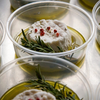 Provencal, a Soft Cheese with Rosemary. Photo by Steve Scardina