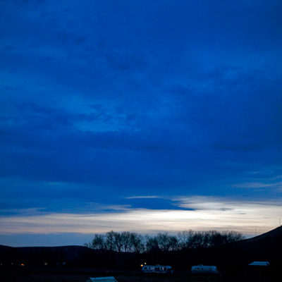 Evening Landscape, Monteillet Fromagerie Photo by Steve Scardina