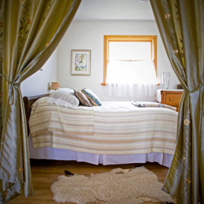 Bedroom - The Gite (Holiday Home) Photo by Steve Scardina.