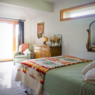 Bedroom - The Gite (Holiday Home) Photo by Steve Scardina.