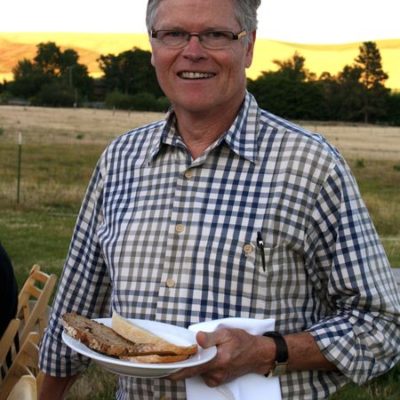 photo of the breadmaker—2011 Outstanding in the Field Dinner—photo by The Farm Chicks